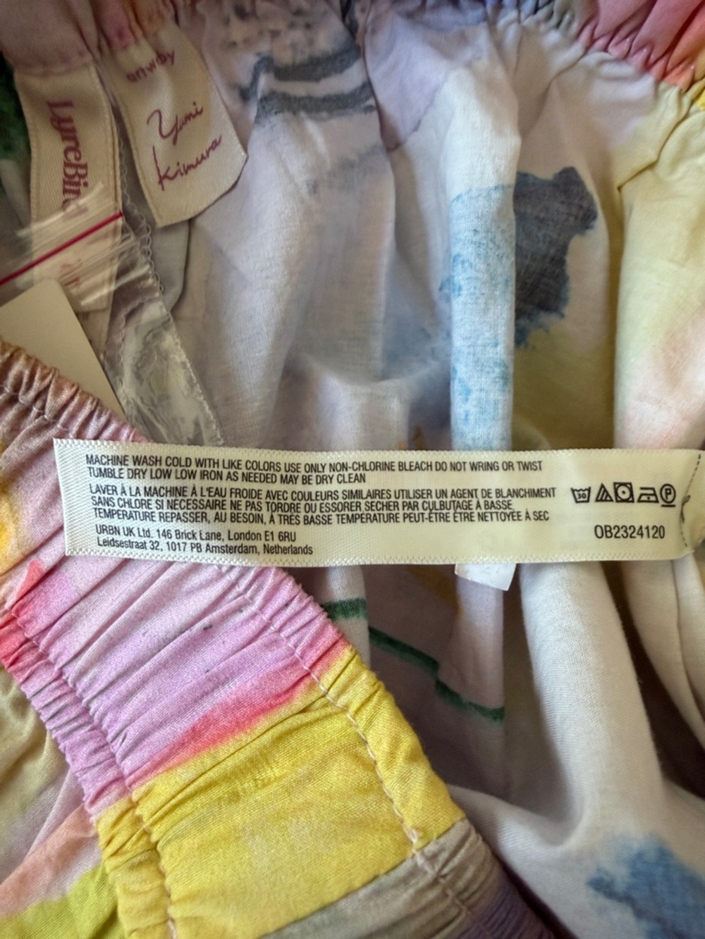 Anthropologie The Wren Boxer Pants Yumi Kimura 100% Cotton SIZE M NEW - Picture 8 of 8